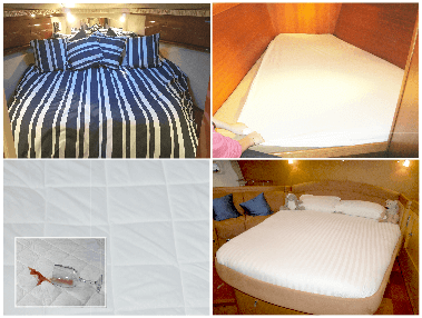 Shaped Bedding to fit Motorhomes Caravans and Campervans